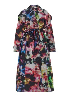 Ulla Johnson - Sigrid Printed Trench Coat - Multi - S - Moda Operandi