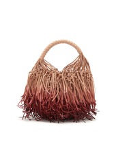 Ulla Johnson - Valeria Small Fringe Hobo Bag - Pink - OS - Moda Operandi