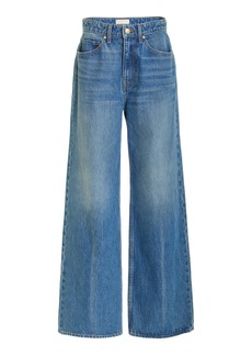 Ulla Johnson - Willow Rigid High-Rise Wide-Leg Jeans - Medium Wash - 27 - Moda Operandi