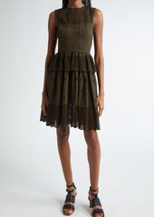 Ulla Johnson Jessa Embroidered Sleeveless Dress