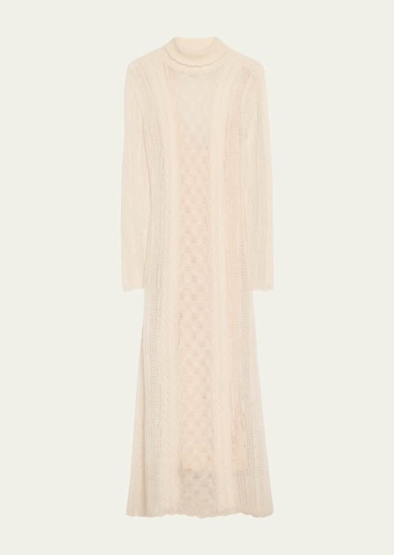 Ulla Johnson Kassia Turtleneck Maxi Dress