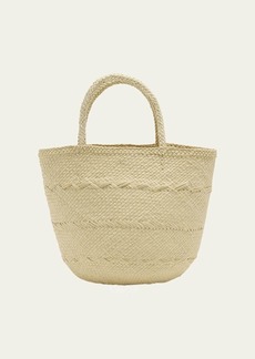 Ulla Johnson Marta Small Basket Leather Tote Bag