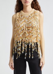 Ulla Johnson Novalie Beaded Sequin Sleeveless Top