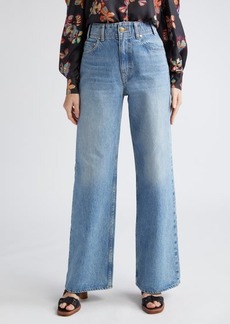 Ulla Johnson The Elodie Wide Leg Jeans
