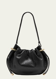 Ulla Johnson Tilda Ruched Leather Crossbody Bag