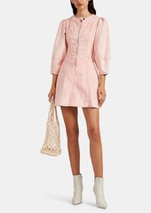 ulla johnson wilona denim dress