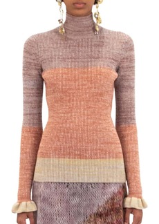 Ulla Johnson Violette Turtleneck Sweater In Seurat