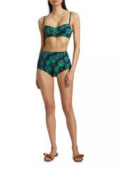 Ulla Johnson Zuri Mid-Rise Bikini Bottom