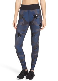 Ultracor Camo Knockout Leggings in Oxford Blue Patent at Nordstrom