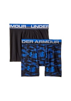Under Armour 2 Pack UA Blur Boxer Brief (Big Kids)