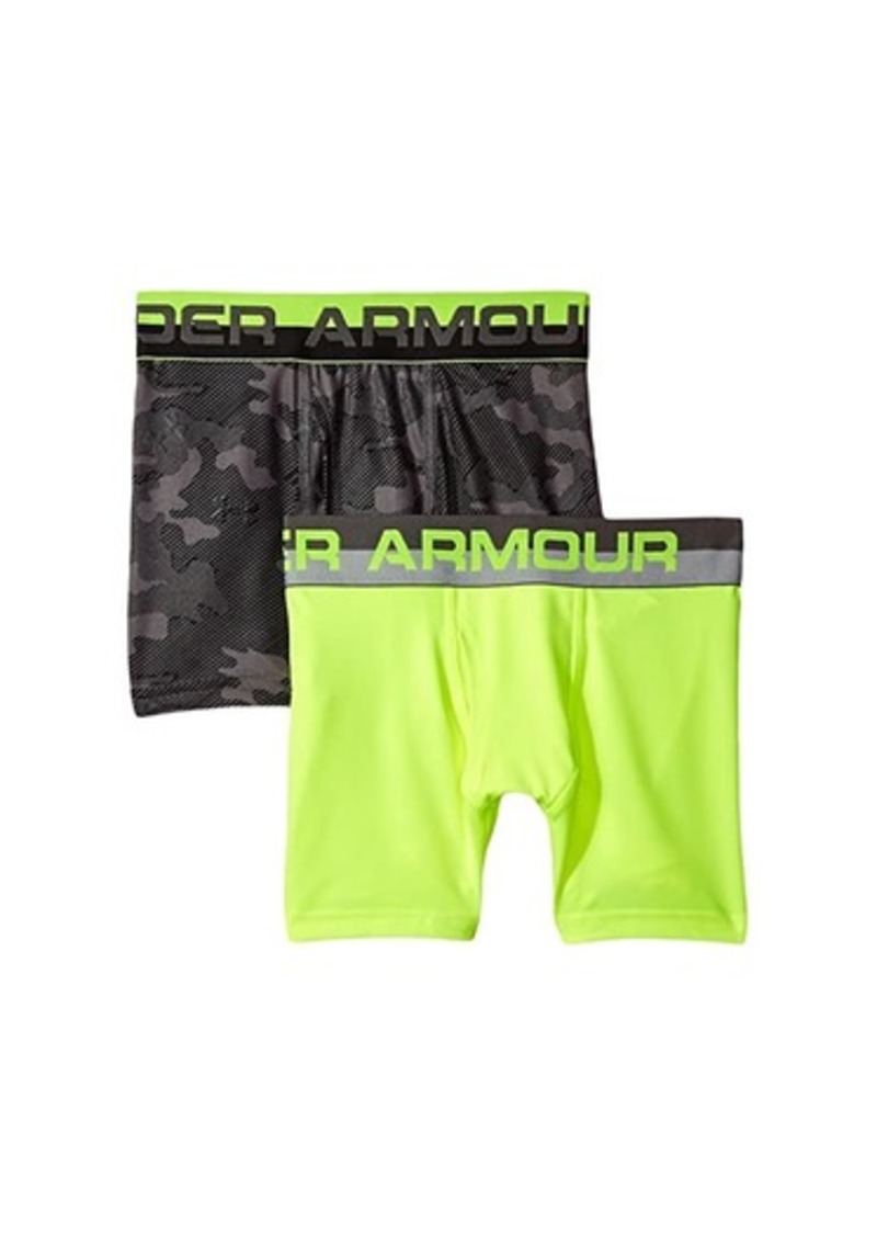 Under Armour 2-Pack UA Camo Boxer Brief (Big Kids)