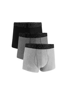 Under Armour 3-Pack Performance Tech Solid 3" Boxer Briefs