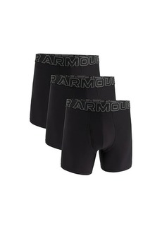 Under Armour 3-Pack Performance Tech Solid 6" Boxer Briefs