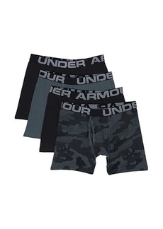 Under Armour 4-Pack Camo Cotton Boxer Set (Big Kids)