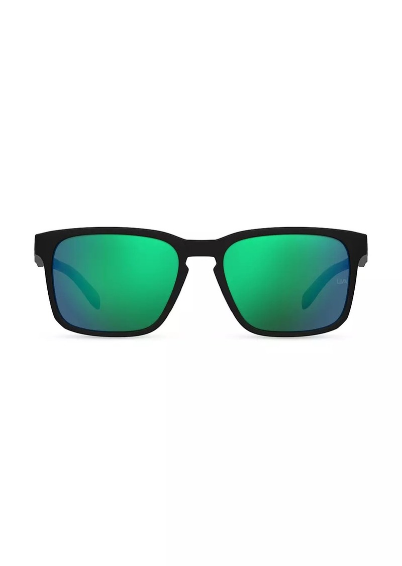 Under Armour Assist 57MM Square Sunglasses