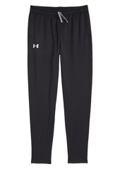 Under Armour Brawler Tapered Sweatpants in Black/White at Nordstrom