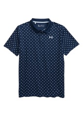 Under Armour Kids' Poppie Performance Polo in Academy /Isotope Blue / at Nordstrom