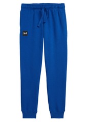 Under Armour Kids' Rival Fleece Jogger Sweatpants in Tech Blue at Nordstrom