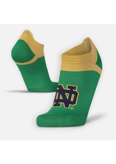 Men's and Women's Under Armour Notre Dame Fighting Irish Run Performance No Show Tab Socks - Green