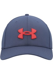 Men's Under Armour Blue Blitzing Adjustable Hat - Blue