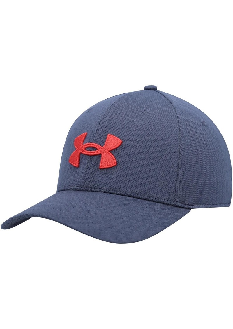 Men's Under Armour Blue Blitzing Adjustable Hat - Blue