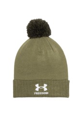 Men's Under Armour Green Northwestern Wildcats Freedom Collection Cuffed Knit Hat with Pom - Green