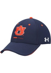 Men's Under Armour Navy Auburn Tigers Blitzing Accent Performance Flex Hat - Navy