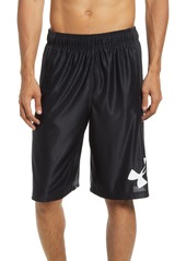 Under Armour Perimeter Shorts in 002 Black at Nordstrom