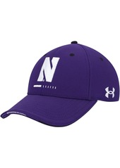 Men's Under Armour Purple Northwestern Wildcats Blitzing Accent Performance Flex Hat - Purple