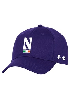Men's Under Armour Purple Northwestern Wildcats Ireland Adjustable Hat - Purple