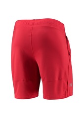 Men's Under Armour Red Maryland Terrapins Mesh Raid Performance Shorts - Red