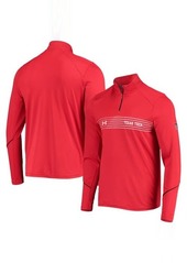 Men's Under Armour Red Texas Tech Red Raiders Sideline Performance Lightweight Quarter-Zip Jacket at Nordstrom