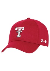 Men's Under Armour Red Texas Tech Red Raiders Throwback Adjustable Hat