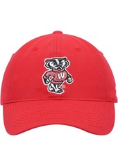 Men's Under Armour Red Wisconsin Badgers Classic Adjustable Hat - Red