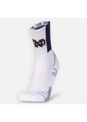 Men's Under Armour White Notre Dame Fighting Irish Playmaker Crew Socks - White