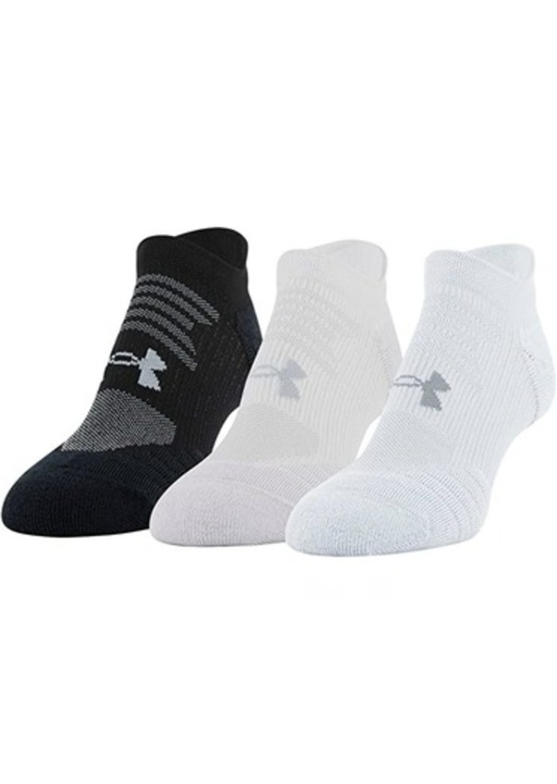 Under Armour Play Up No Show Tab Socks 3-Pairs