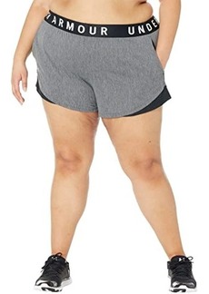 Under Armour Plus Size Play Up Twist 3.0 Shorts