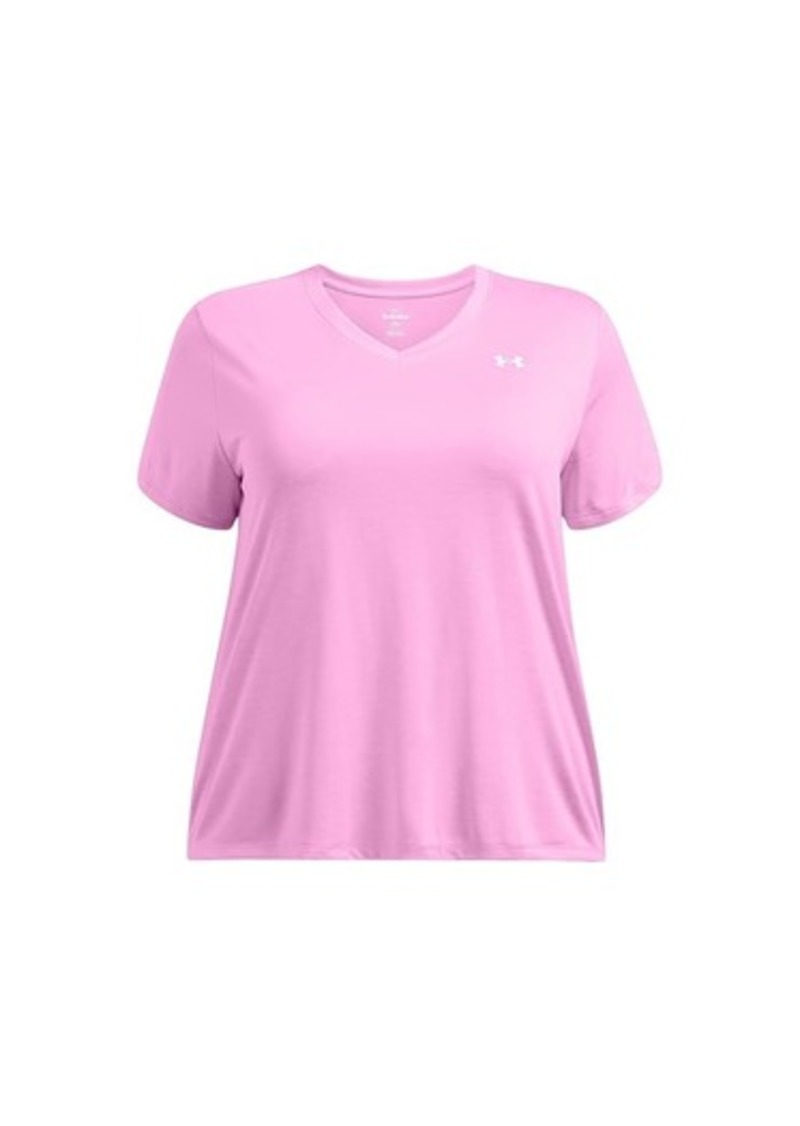 Under Armour Plus Size Tech Short Sleeve V-Neck Twist