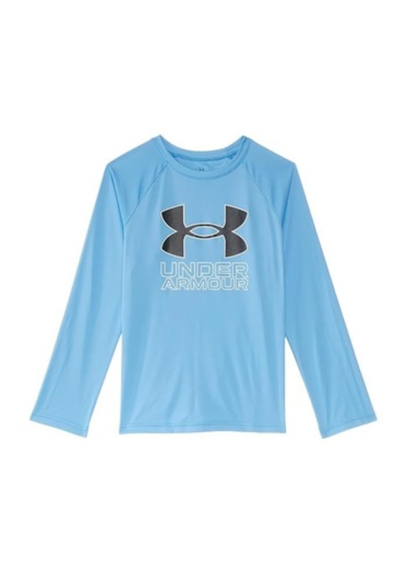 Under Armour Tech Hybrid Print Long Sleeve (Big Kid)