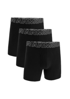 Under Armour Performance Cotton Boxer - Solid 6in 3-Pack  4XL