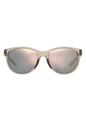 Under Armour 57mm Mirrored Round Sunglasses