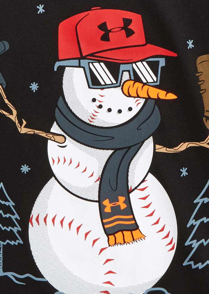 baseball snowman shirt