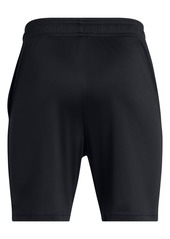 Under Armour Big Boys Tech Wordmark Shorts - Black/horizon Blue