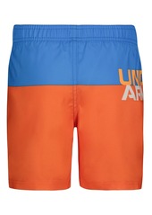 Under Armour Big Boys Ua Colorblock Swim Volley Shorts - Atomic