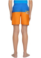 Under Armour Big Boys Ua Colorblock Swim Volley Shorts - Atomic