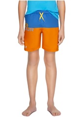 Under Armour Big Boys Ua Colorblock Swim Volley Shorts - Atomic