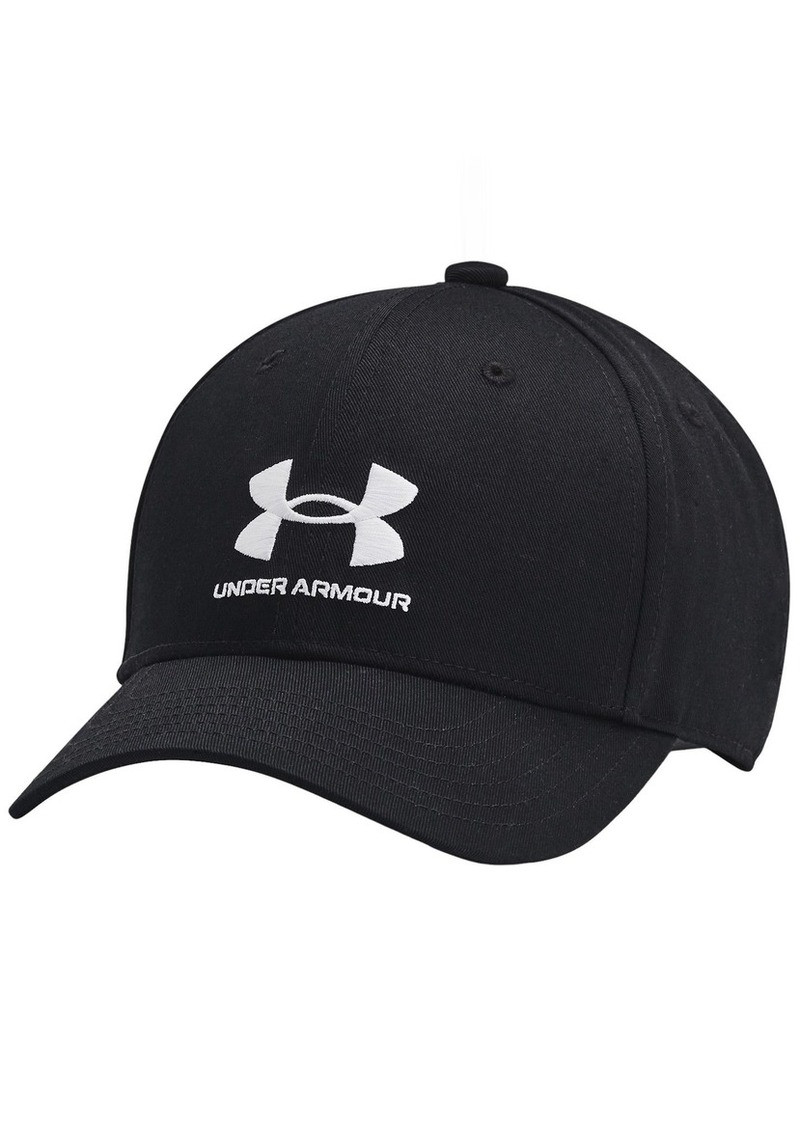UNder Armour Boys' Branded Adjustable Hat, Black