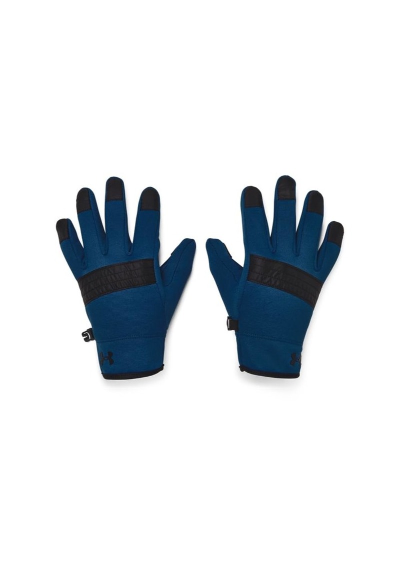 Under Armour Boys' Storm Fleece Gloves (426) Varsity Blue/Black/Black