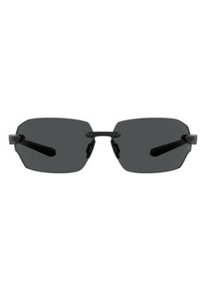 Under Armour Fire 71mm Geometric Sunglasses