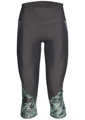 Under Armour Women's HeatGear Compression High-Rise Cropped Leggings